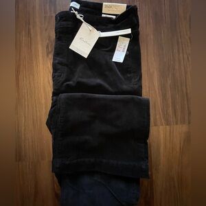 Classic Black Corduroy Pants